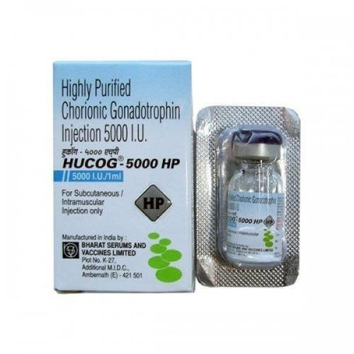 HUCOG 5000IU (HUMAN CHORIONIC GONADOTROPHIN)